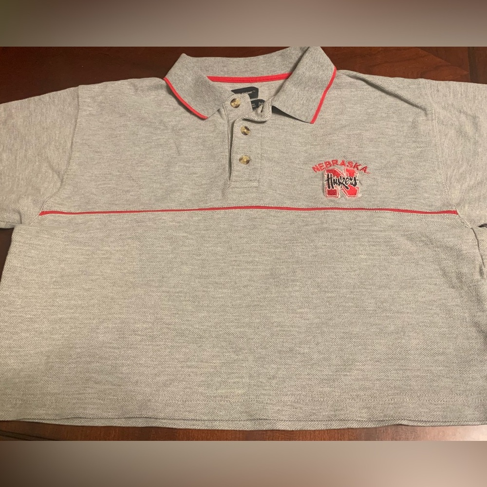 🚙📦💨Nebraska Cornhusker Polo